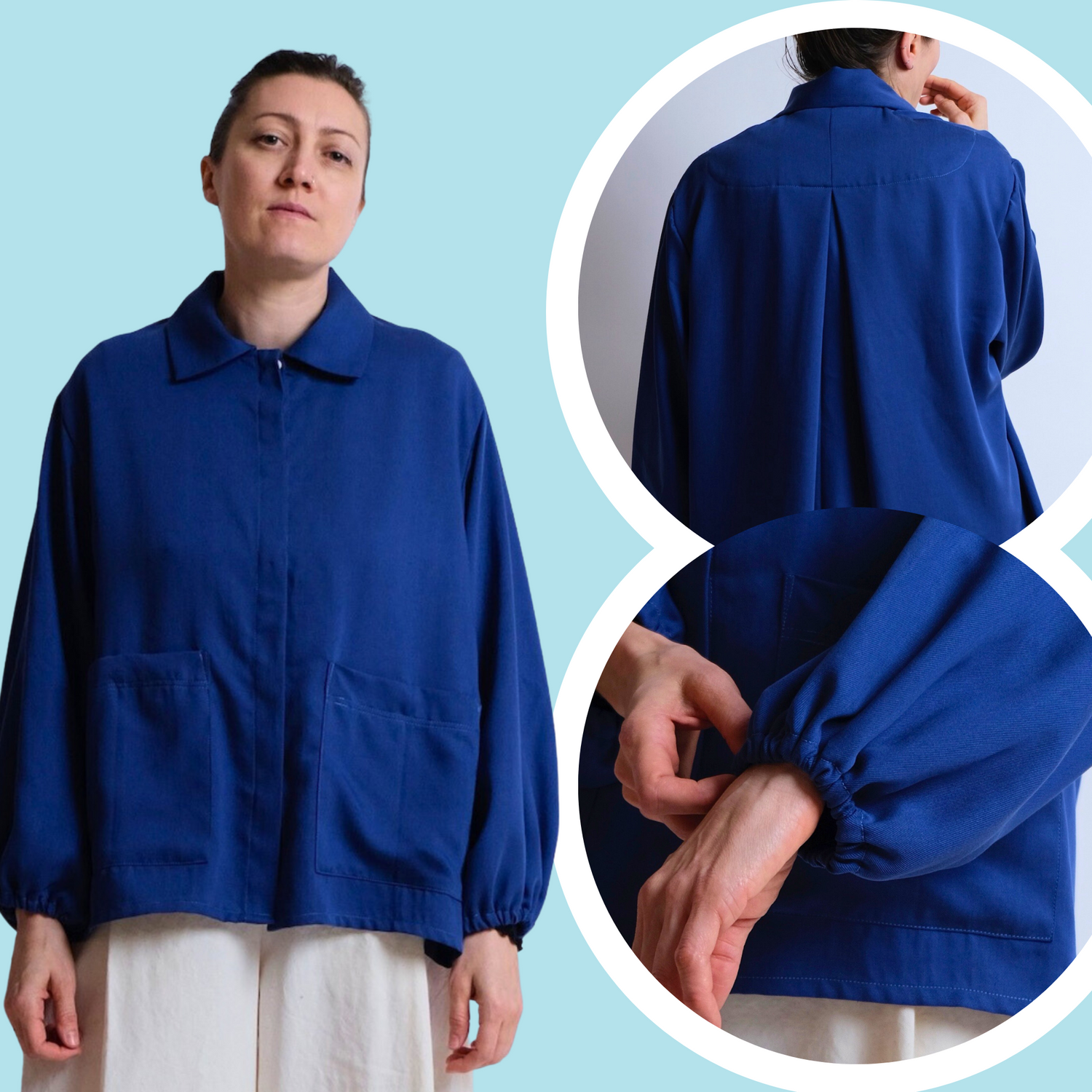 Bell Jacket - Zero Waste PDF Sewing Pattern