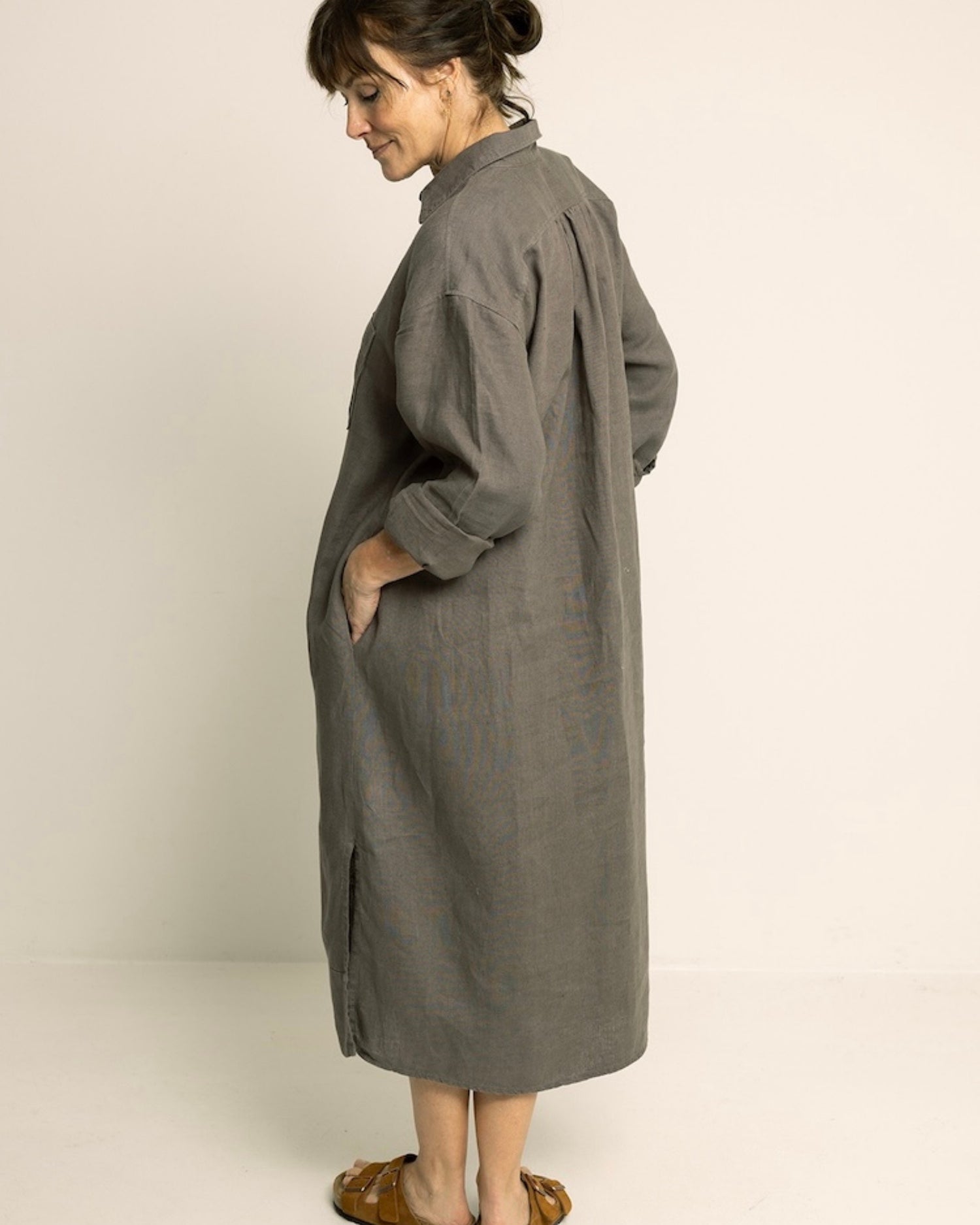 Big Shirt Dress, Sewing Pattern from Wardrobe By Me (Paper)
