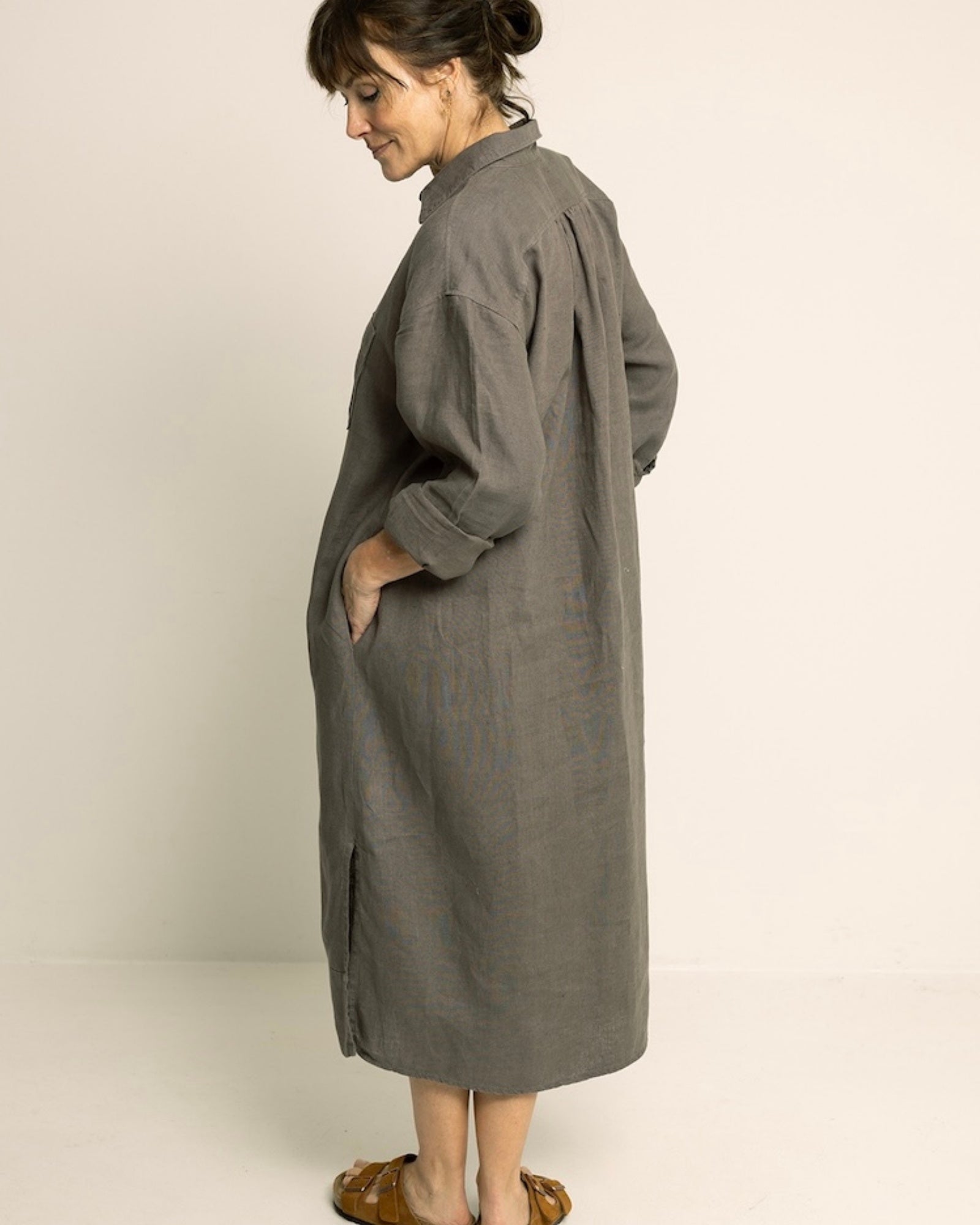 Big Shirt Dress, Sewing Pattern from Wardrobe By Me (Paper)