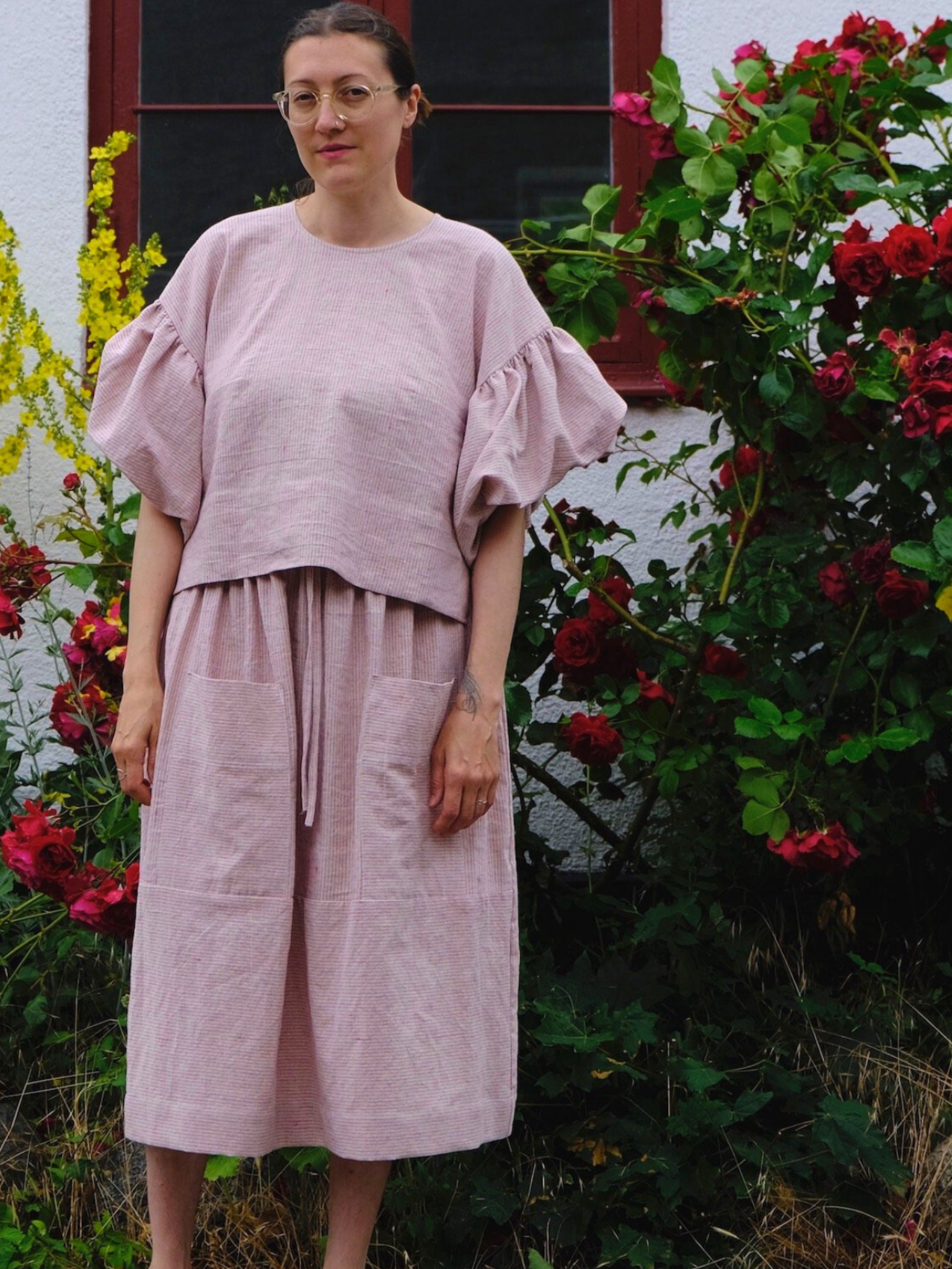 Block Pants/Skirt -Zero Waste - PDF Sewing Pattern