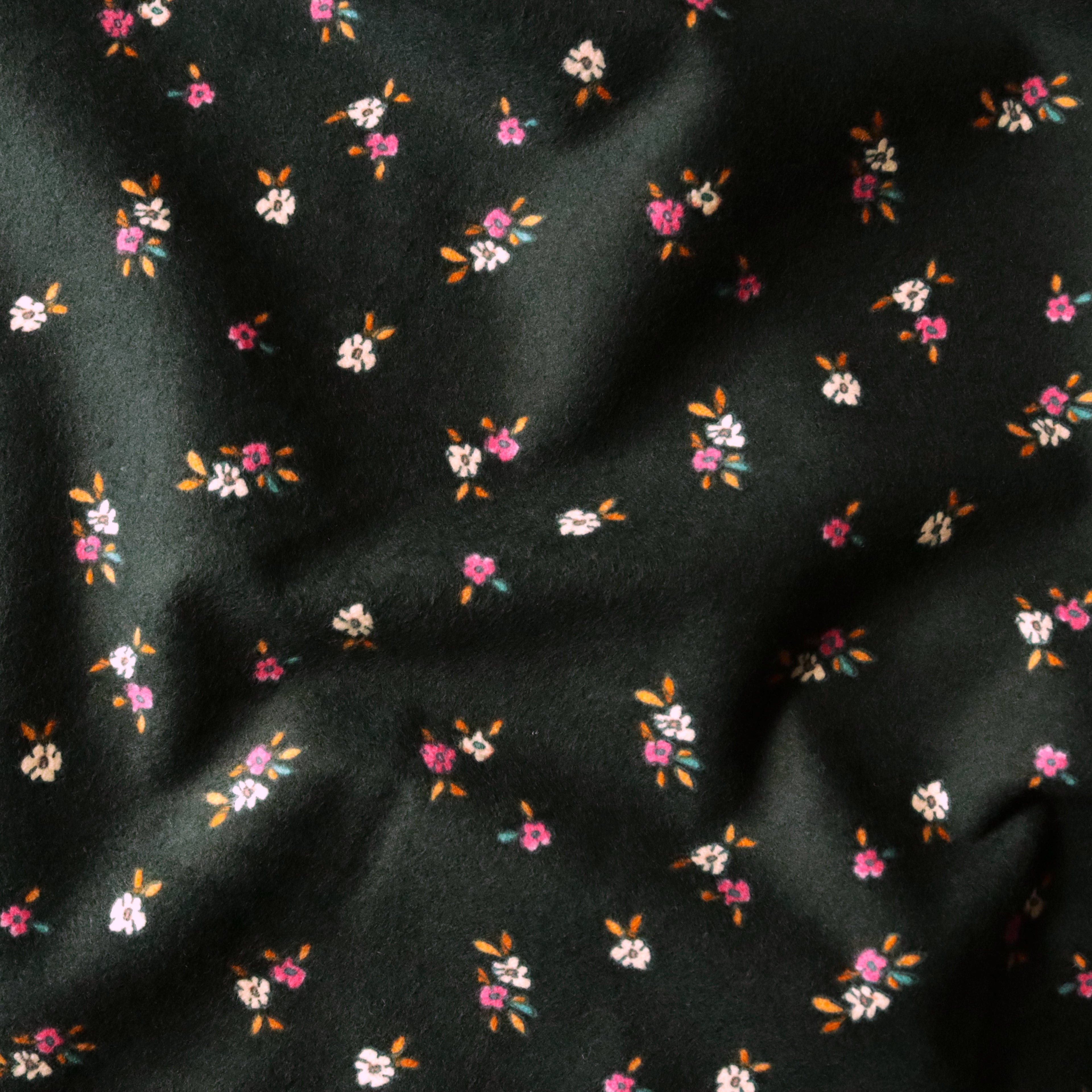 Bloemenzee Rose - Brushed Flannel Cotton Fabric