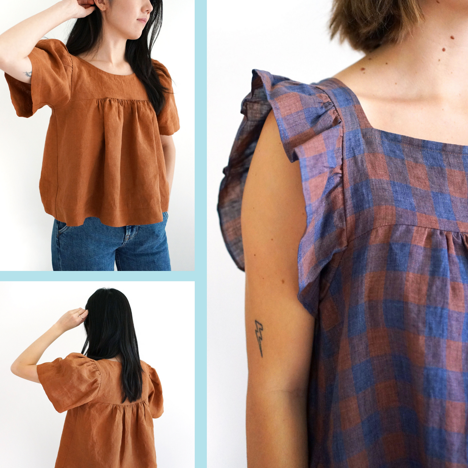 Champagne Field Dress - PDF Sewing Pattern – sewecofabrics