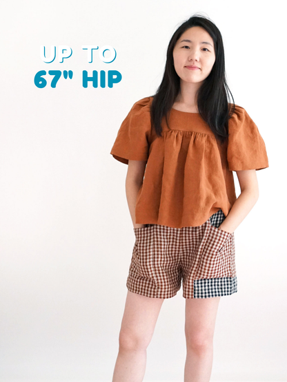 Weekender Chore Shorts - PDF Sewing Pattern