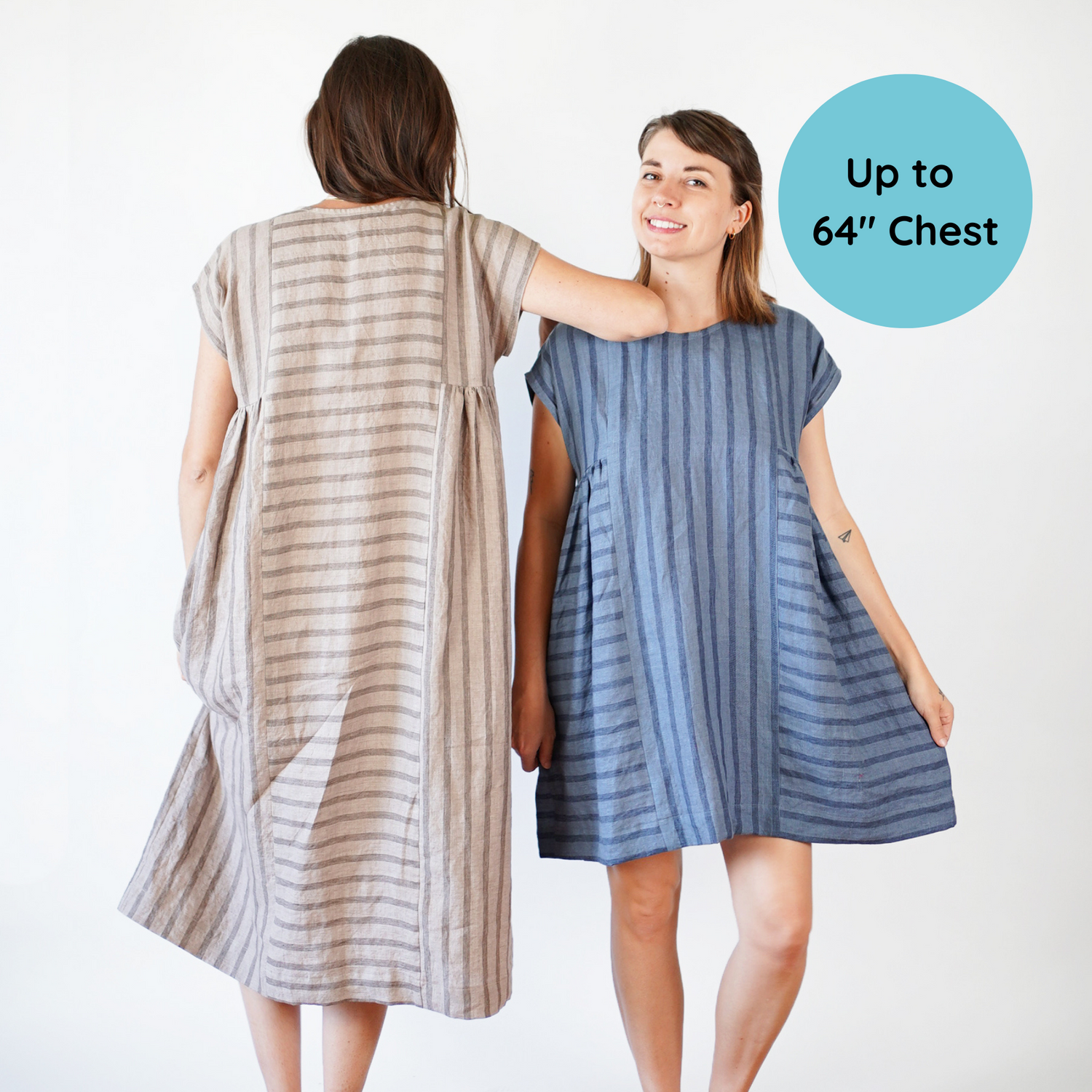Collage Gather Dress - PDF Sewing Pattern