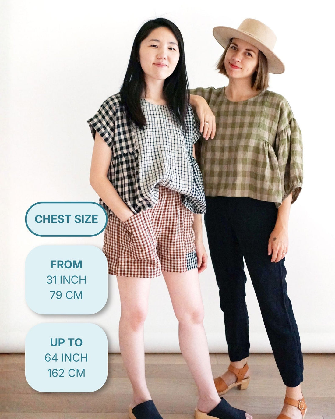 Collage Gather Top, Sewing Pattern from Matchy Matchy Sewing Club (PDF)