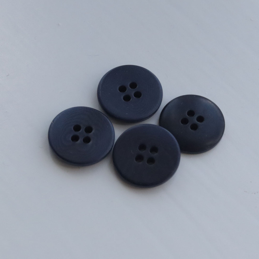 18mm Corozo Button - Navy