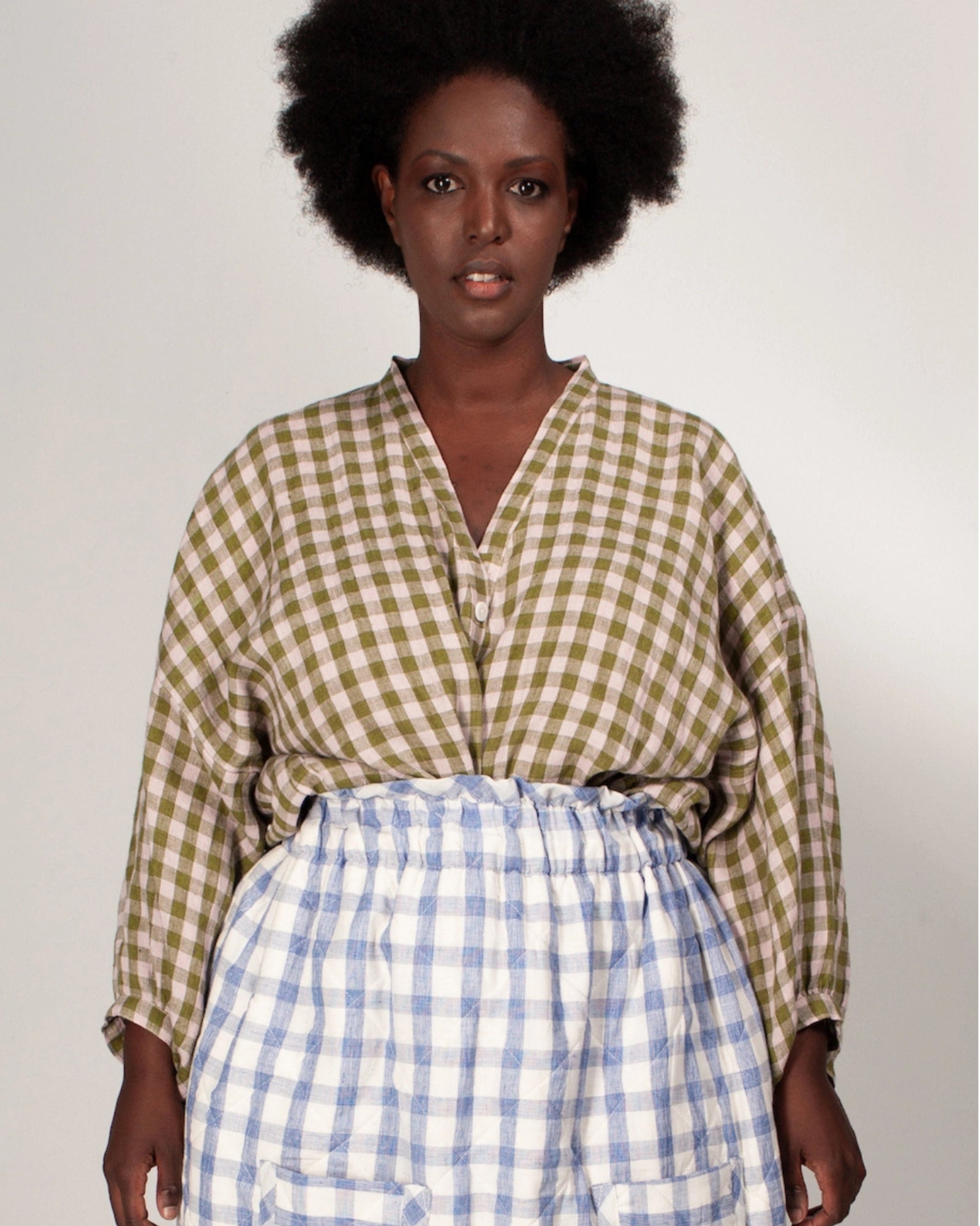 Cropped Shirt, Zero Waste Sewing Pattern  (PDF)
