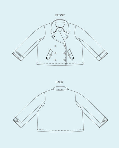 The Denham Jacket, Sewing Pattern from Merchant &amp; Mills (Paper)