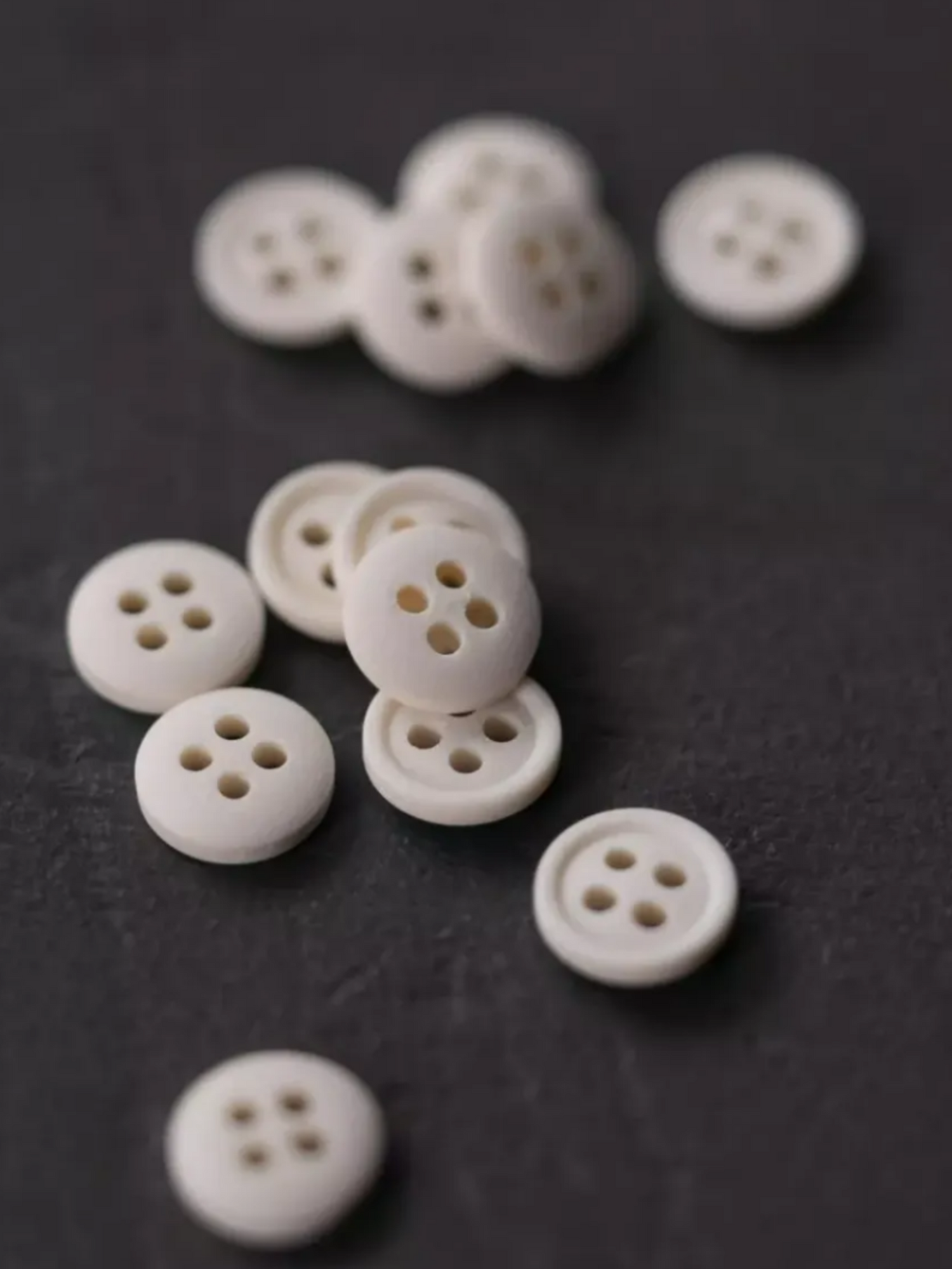 11mm Cotton Button - Merchant &amp; Mills - Ecru