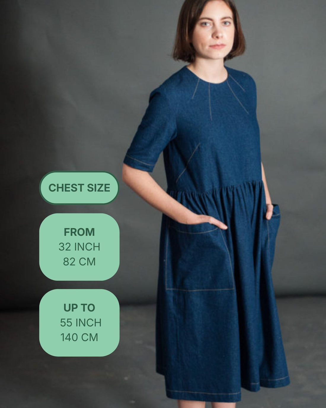 Ellis &amp; Hattie Dress, Sewing Pattern by Merchant &amp; Mills (Paper)