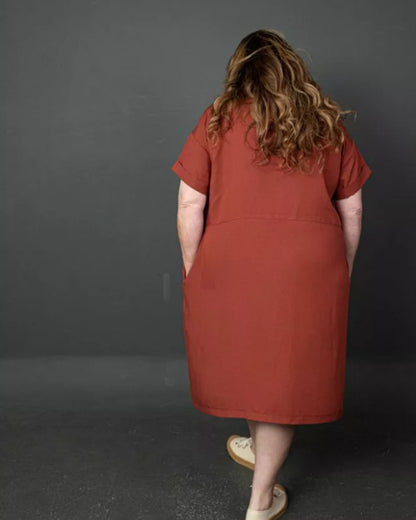 The Factory Dress, Sewing Pattern from Merchant &amp; Mills (Paper)