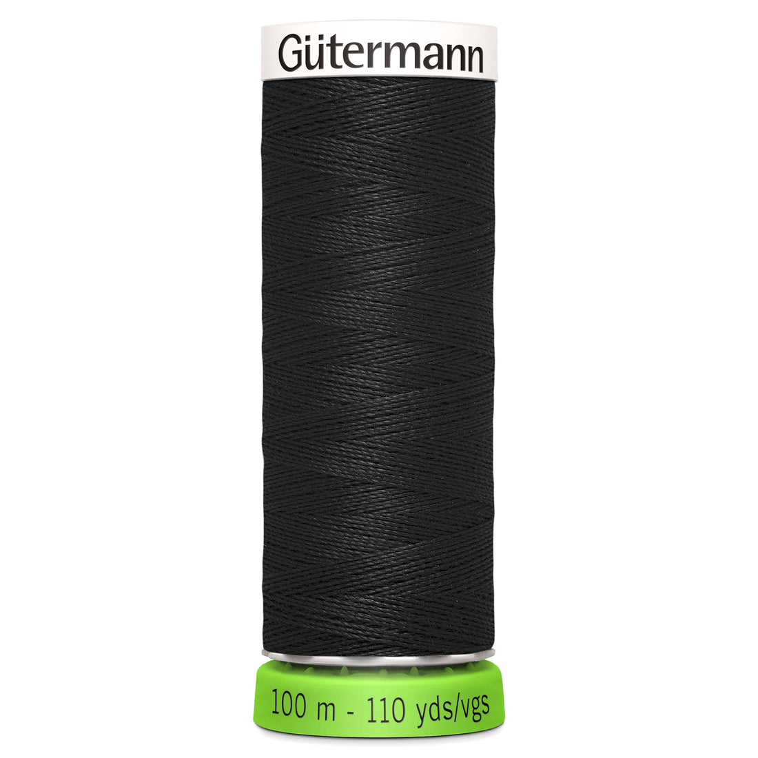 000 Black - Gütermann Sew All rPET Thread 100m