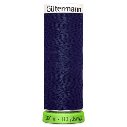310 Navy Blue - Gütermann Sew All rPET Thread 100m