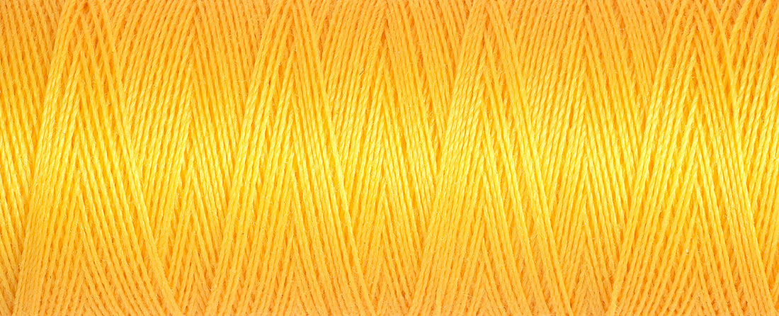 417 Pineapple Yellow - Gütermann Sew All rPET Thread 100m