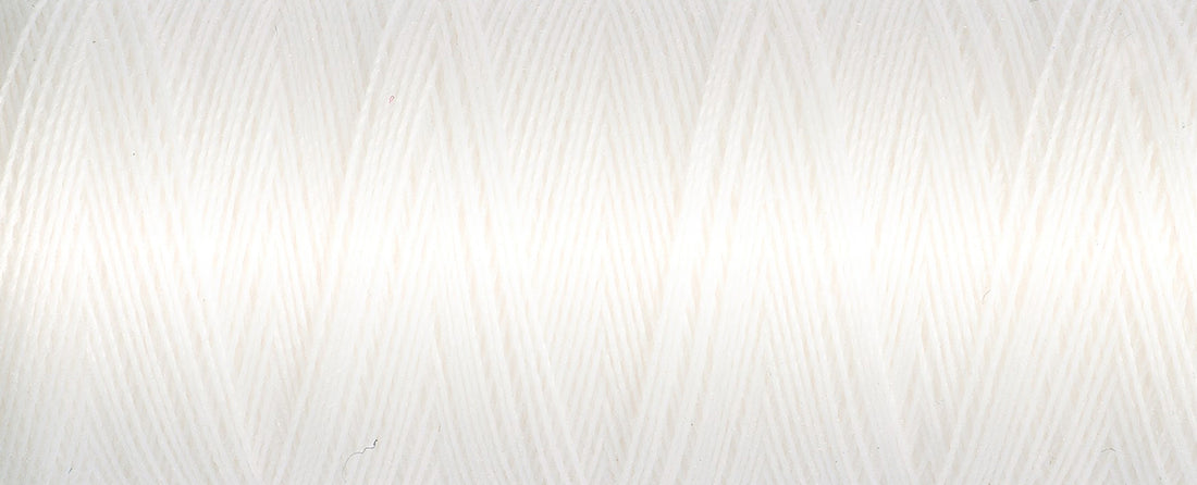 800 White - Gütermann Sew All rPET Thread 100m