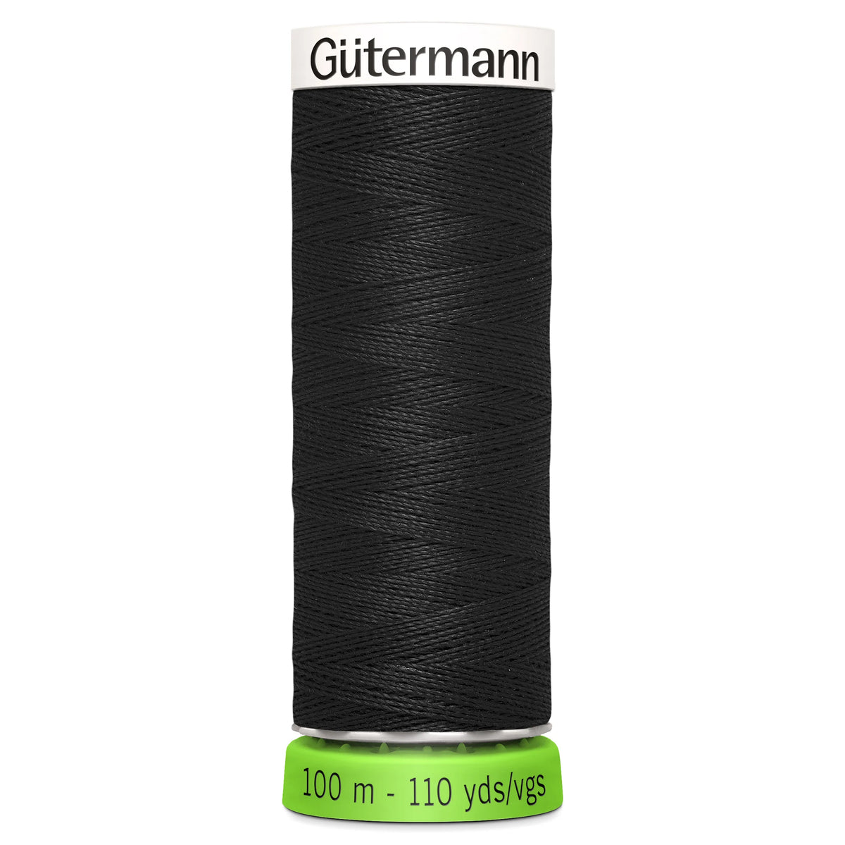 000 Black, SEW-ALL rPET Gútermann Thread 100m