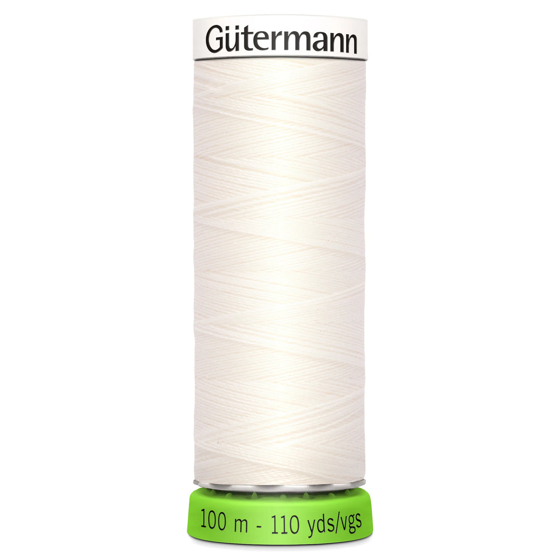 111 Bridal White, SEW-ALL rPET Gútermann Thread 100m