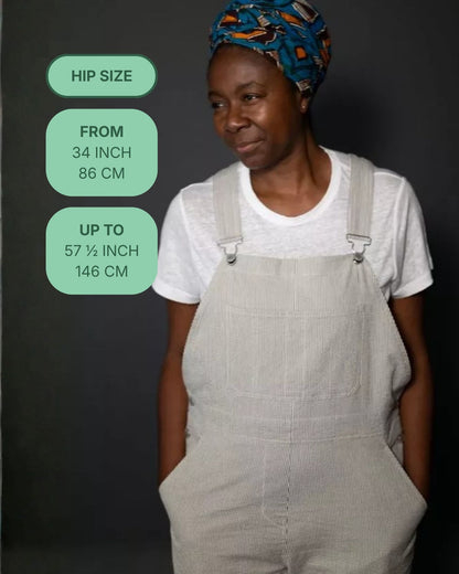 The Harlene Dungarees, Sewing Pattern from Merchant &amp; Mills (Paper)