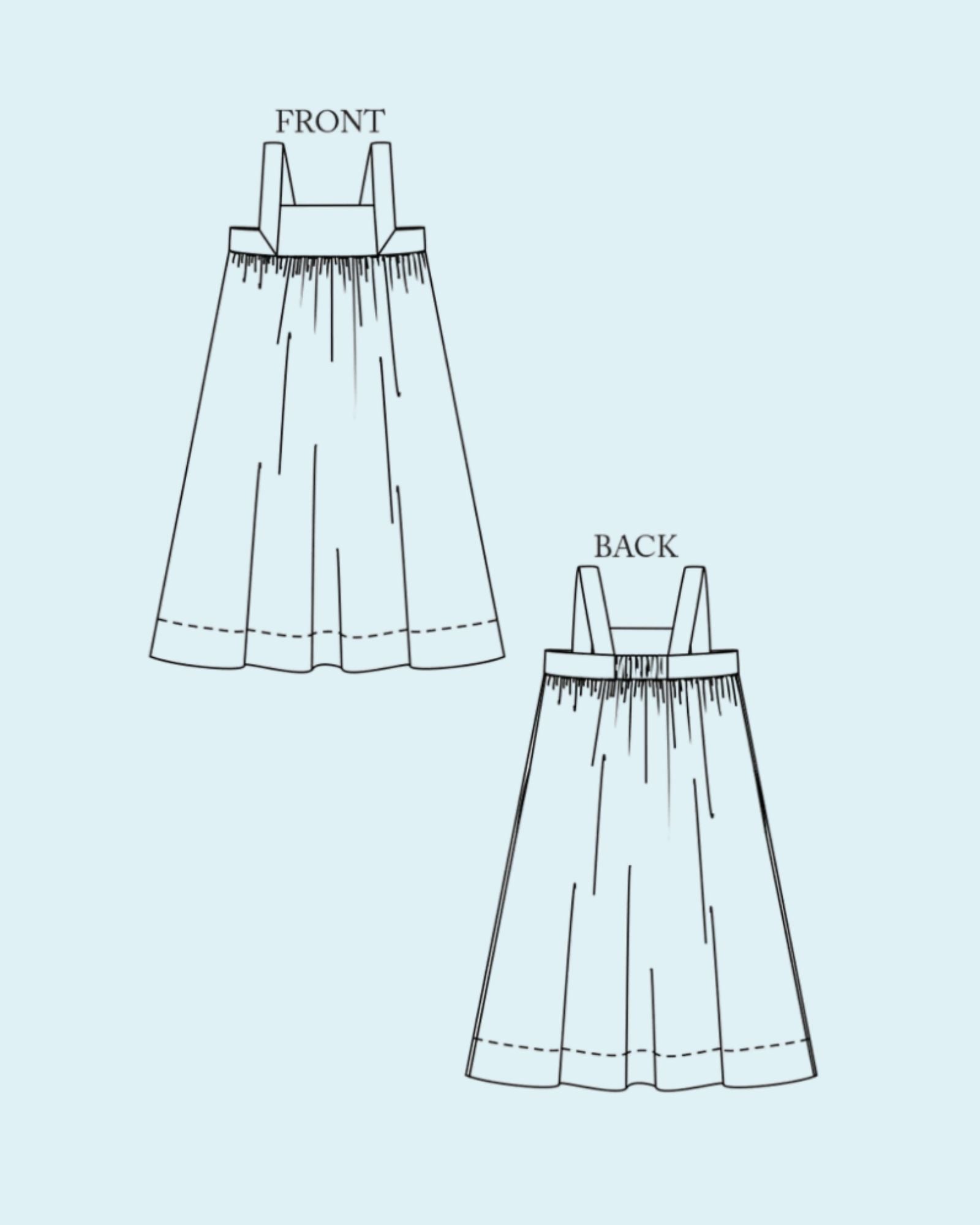 The Honey Dress, Sewing Pattern from Merchant &amp; Mills (Paper)