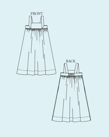 The Honey Dress, Sewing Pattern from Merchant &amp; Mills (Paper)