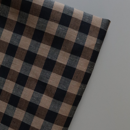 Irish Coffee - Oragnic Cotton Linen Fabric