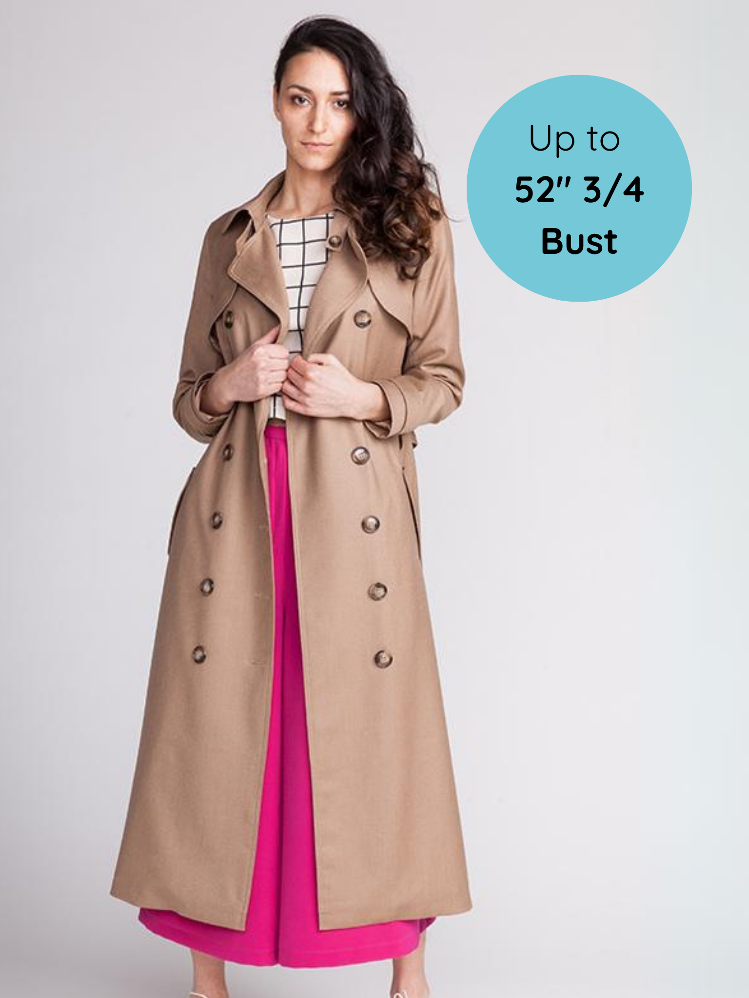 Isla Trench Coat - PDF Sewing Pattern