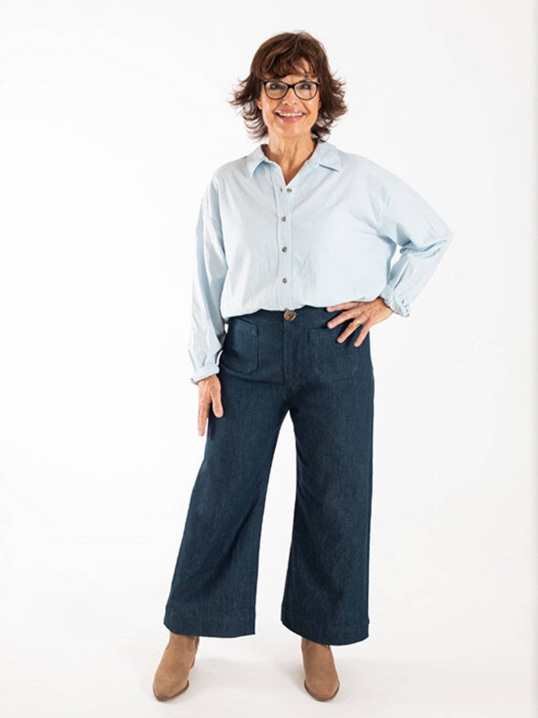 Isle Jeans - Paper Sewing Pattern