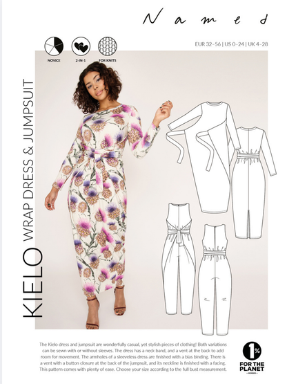 Kielo Jumpsuit &amp; Dress - PDF Sewing Pattern