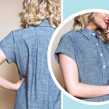 Kalle Shirt &amp; Dress - Paper Sewing Pattern
