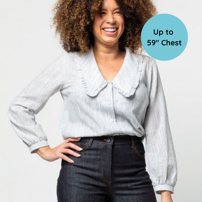 Kennie Woven Shirt - Paper Sewing Pattern