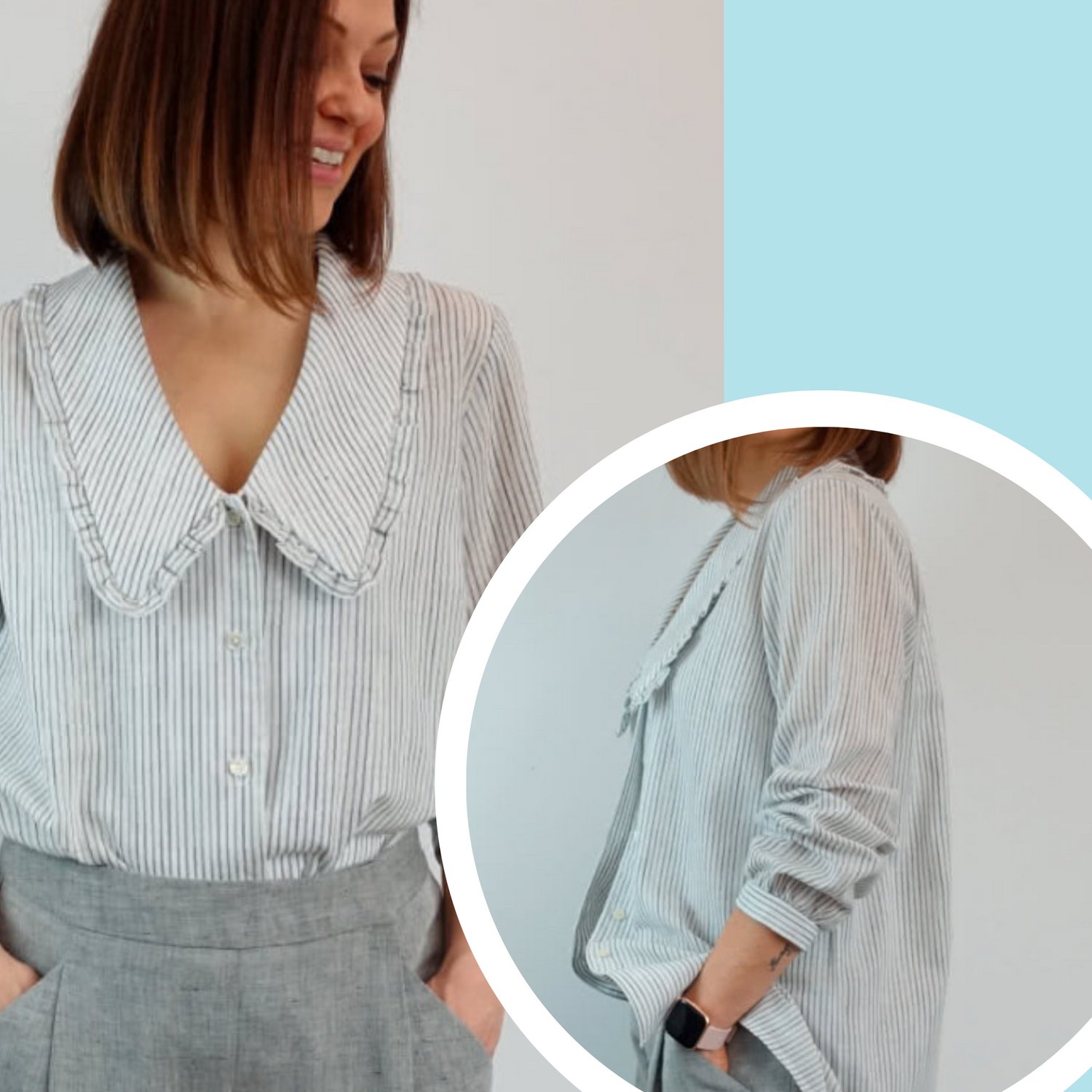 Kennie Woven Shirt - Paper Sewing Pattern