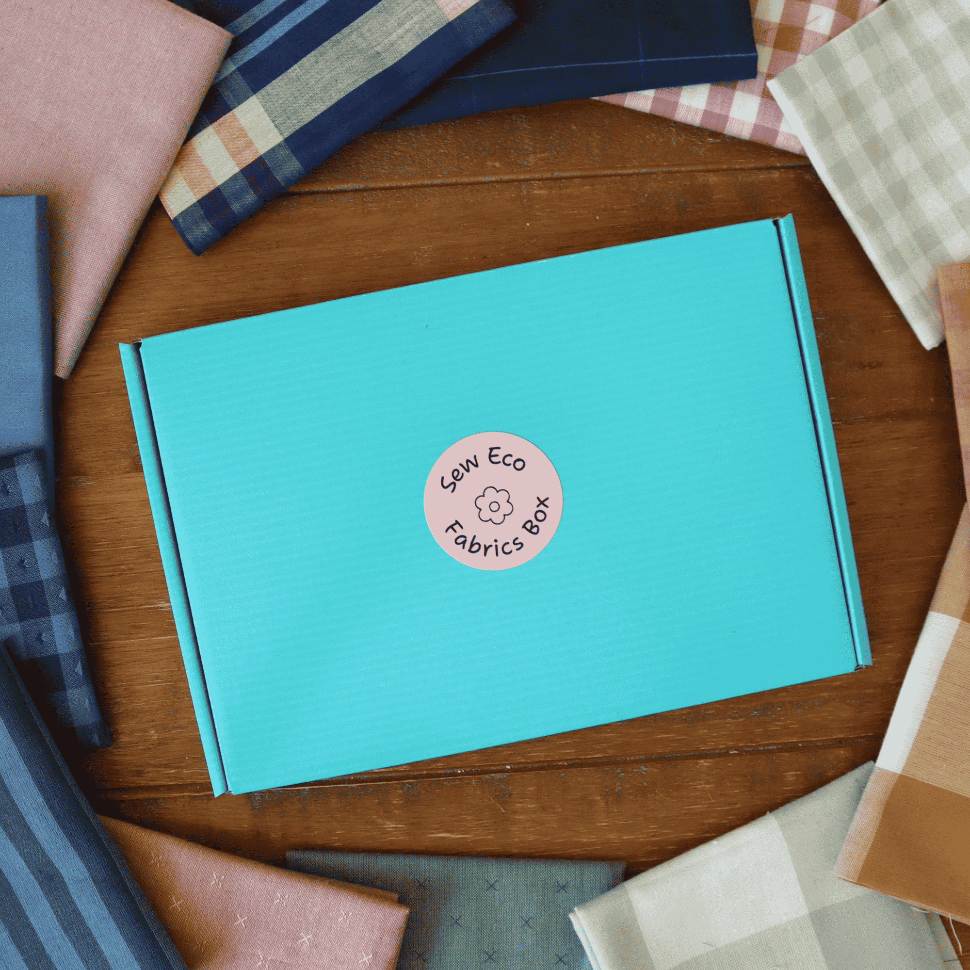 "Save the Shop" Fabric Box