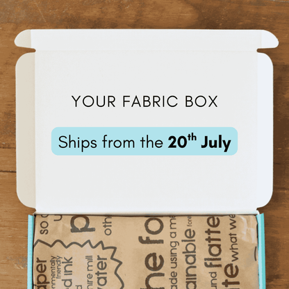 "Save the Shop" Fabric Box