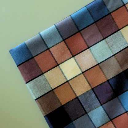 Magritte - Organic Cotton - Gingham Fabric