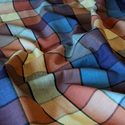 Magritte - Organic Cotton - Gingham Fabric