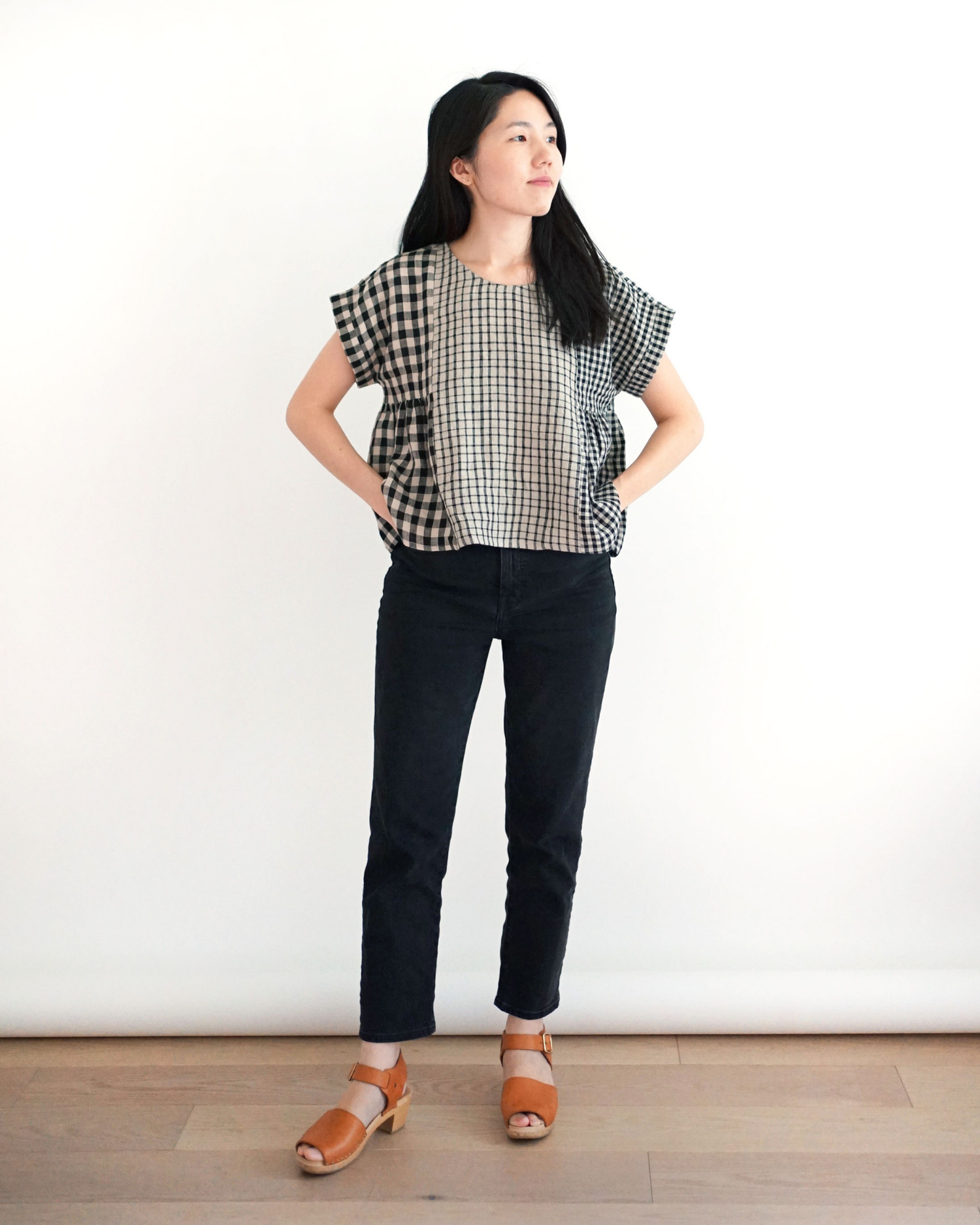 Collage Gather Top, Sewing Pattern from Matchy Matchy Sewing Club (PDF)