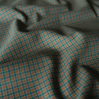 Moreen Plaid Toffee - Cotton Fabric