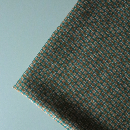 Moreen Plaid Toffee - Cotton Fabric