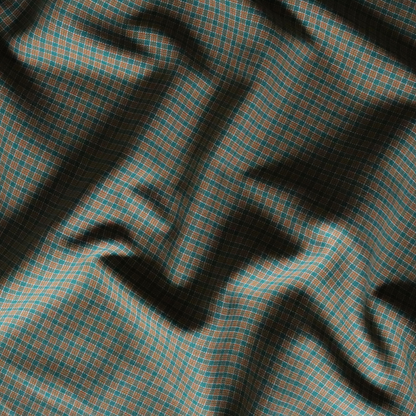 Moreen Plaid Toffee - Cotton Fabric