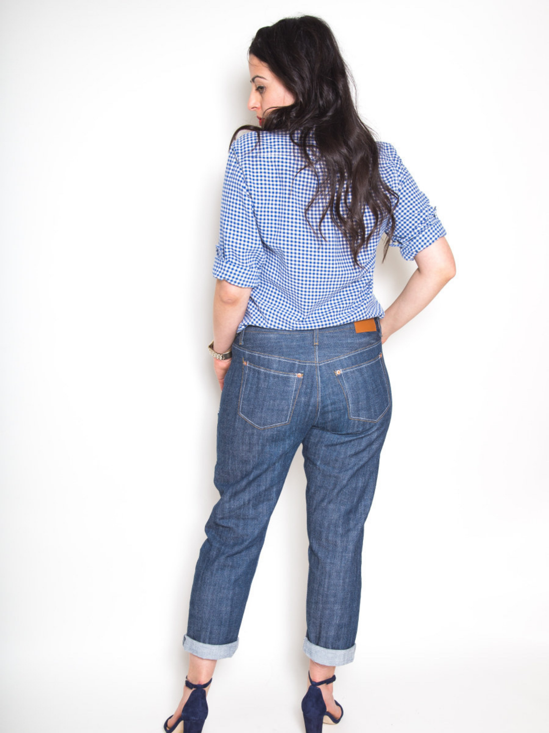 Morgan Boyfriend Jeans - Paper Sewing Pattern