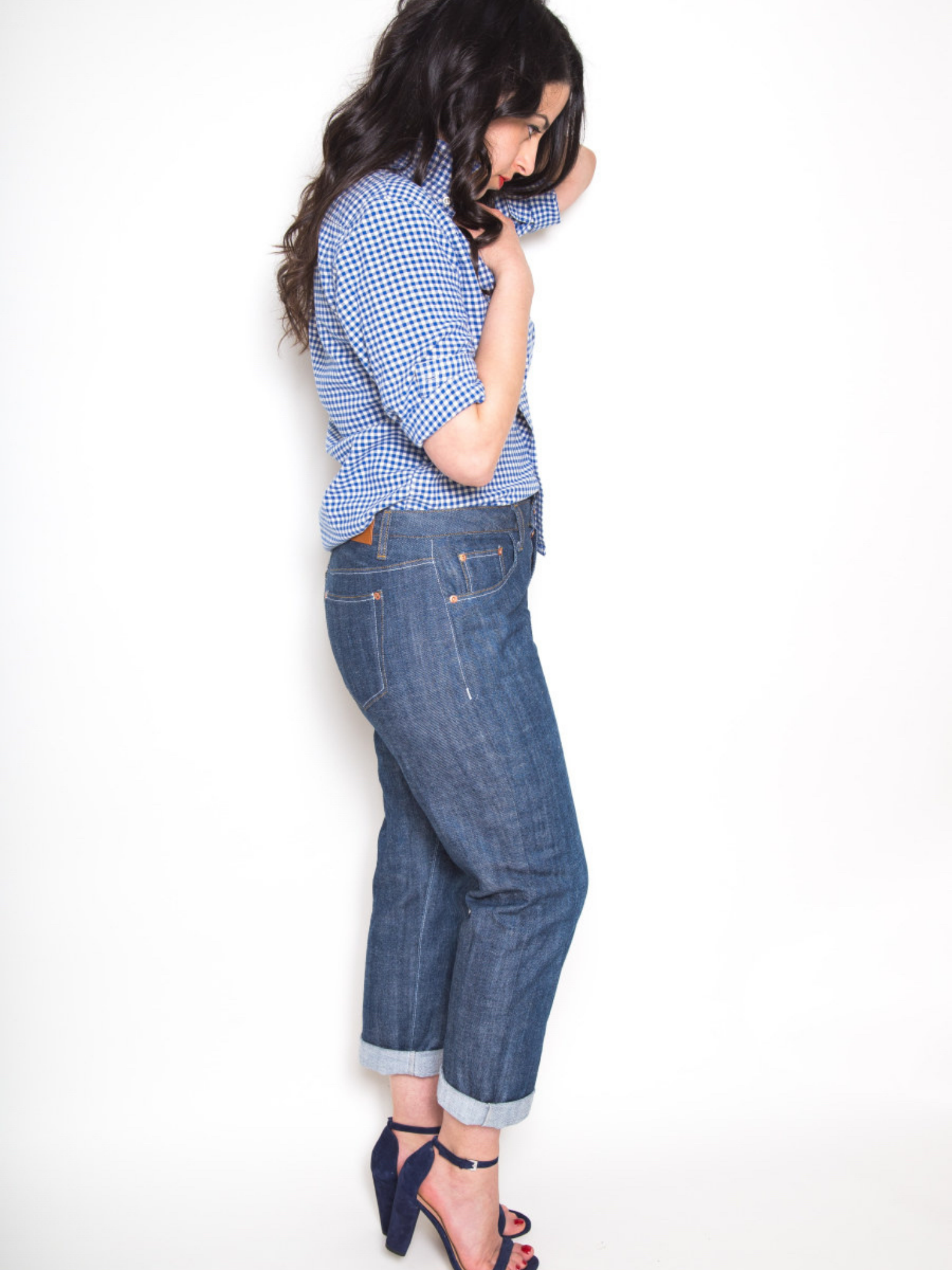 Morgan Boyfriend Jeans - Paper Sewing Pattern