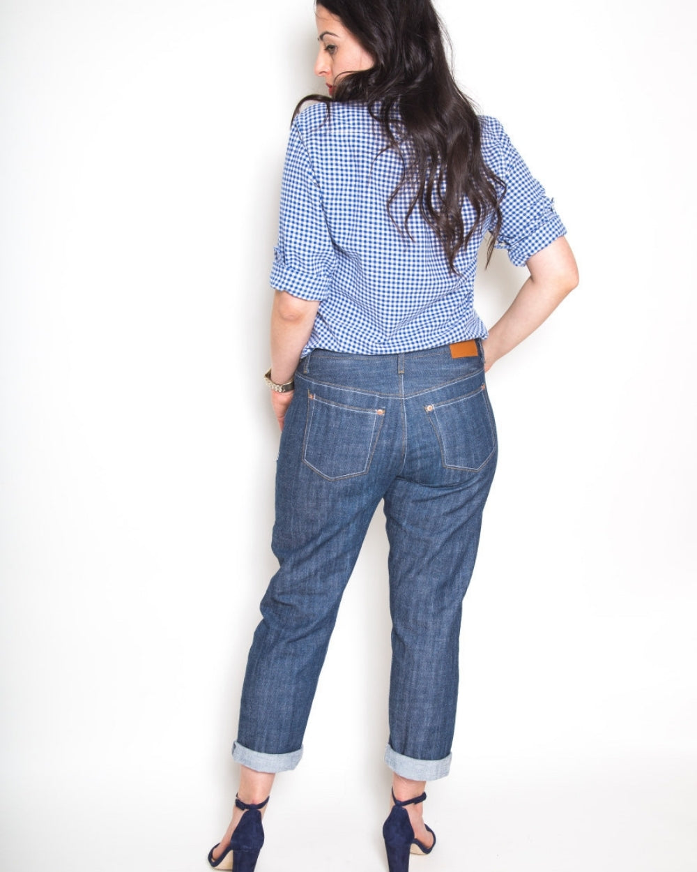 Morgan Boyfriend Jeans, Sewing Pattern from Closet Core Patterns (Paper)