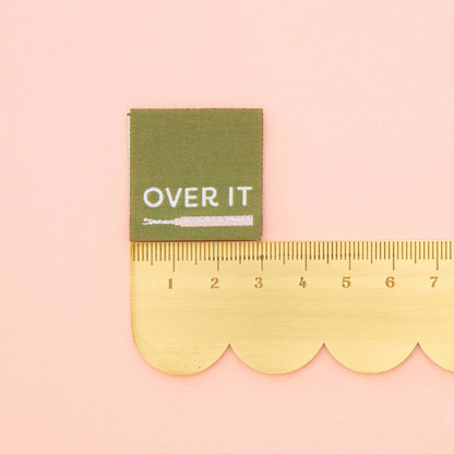Sew in Woven Label with &