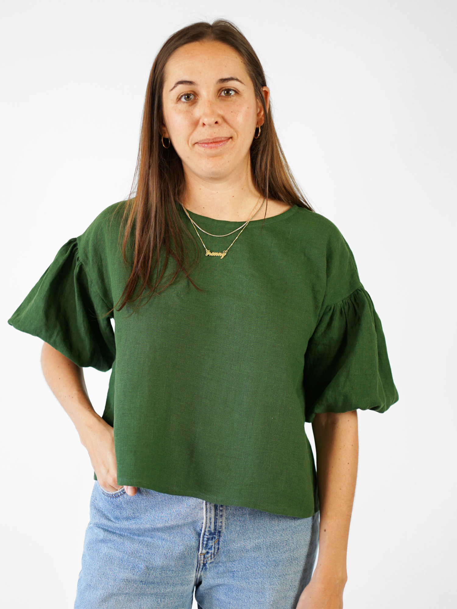 Puff Sleeve Top - PDF Sewing Pattern