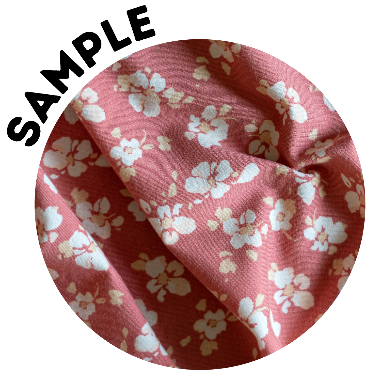 Knit Jersey - Rising Blooms - Sample
