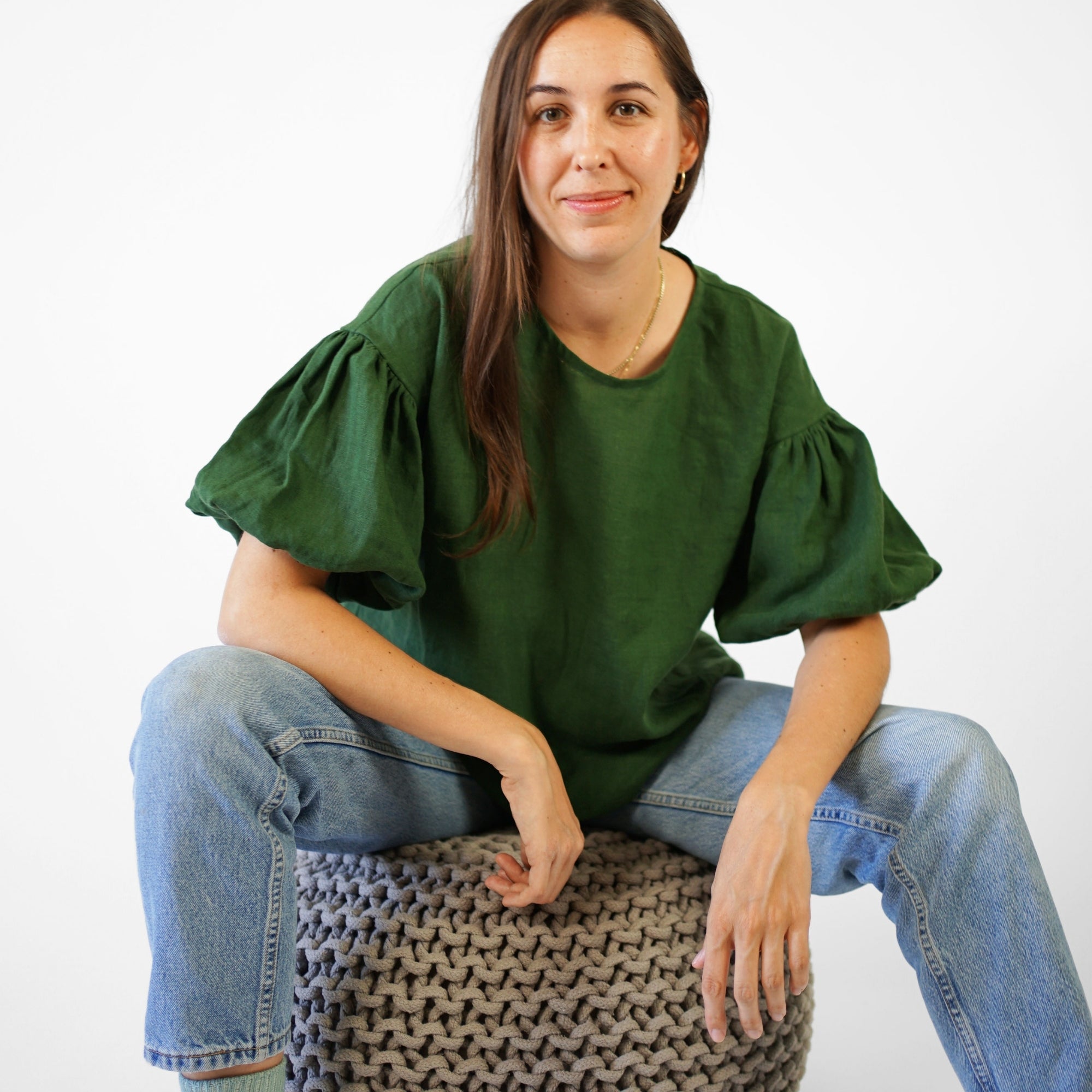 Puff Sleeve Top - PDF Sewing Pattern