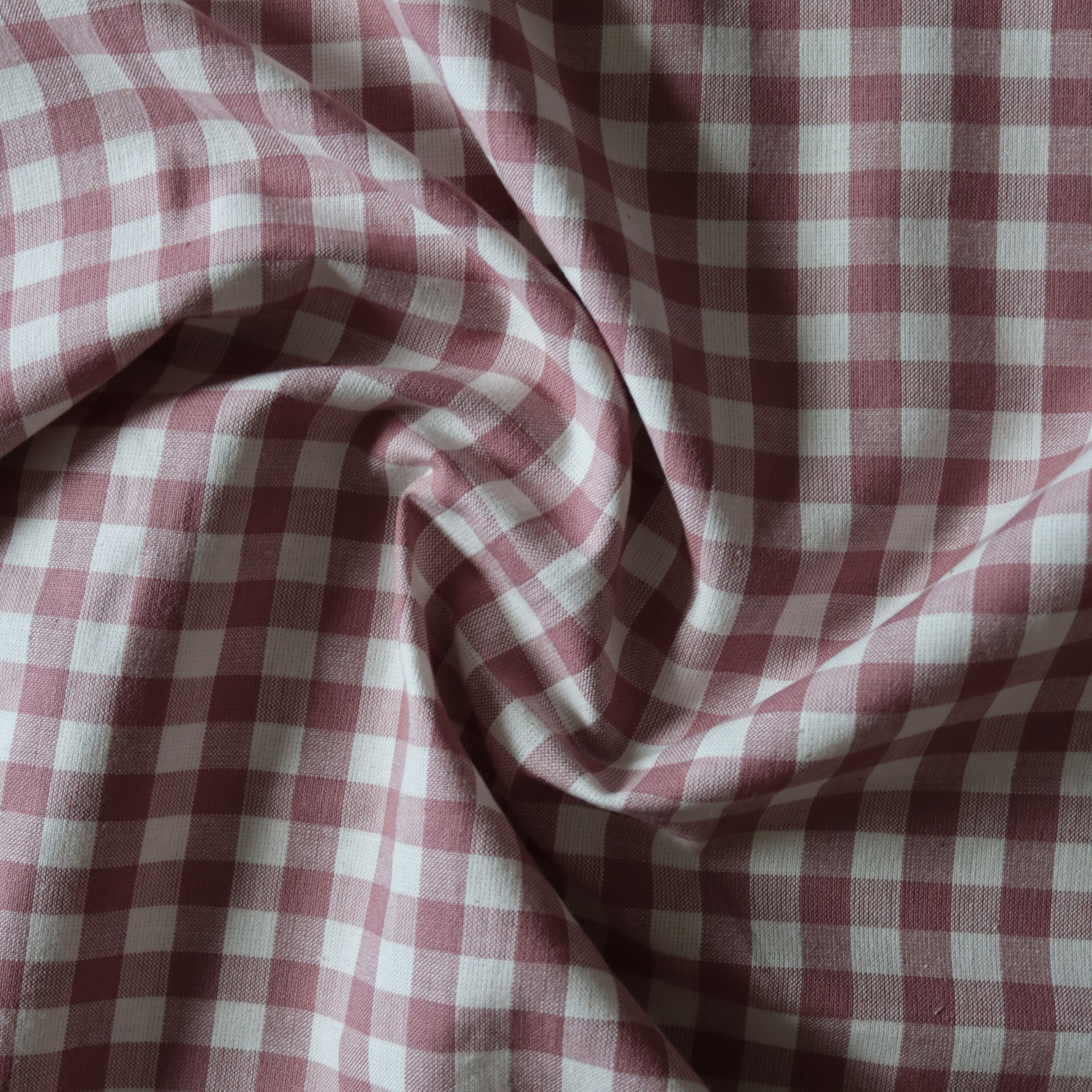 Tulipwood - Small Check Gingham - Cotton Fabric