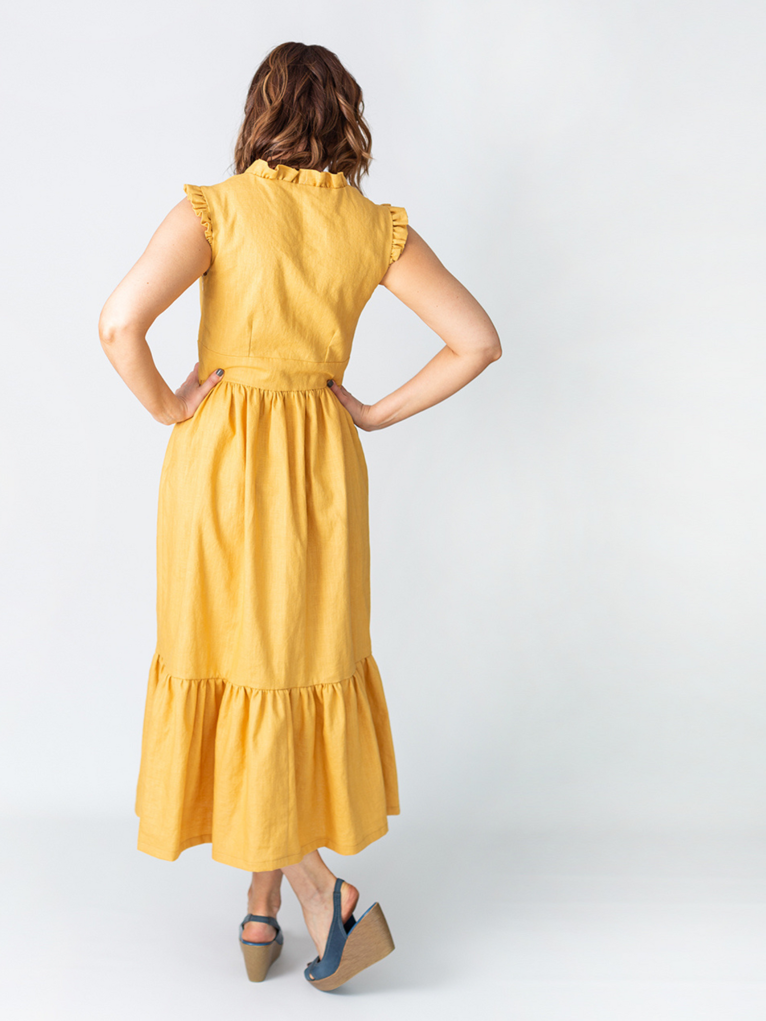 Rivelin Ruffle Dress - PDF Sewing Pattern