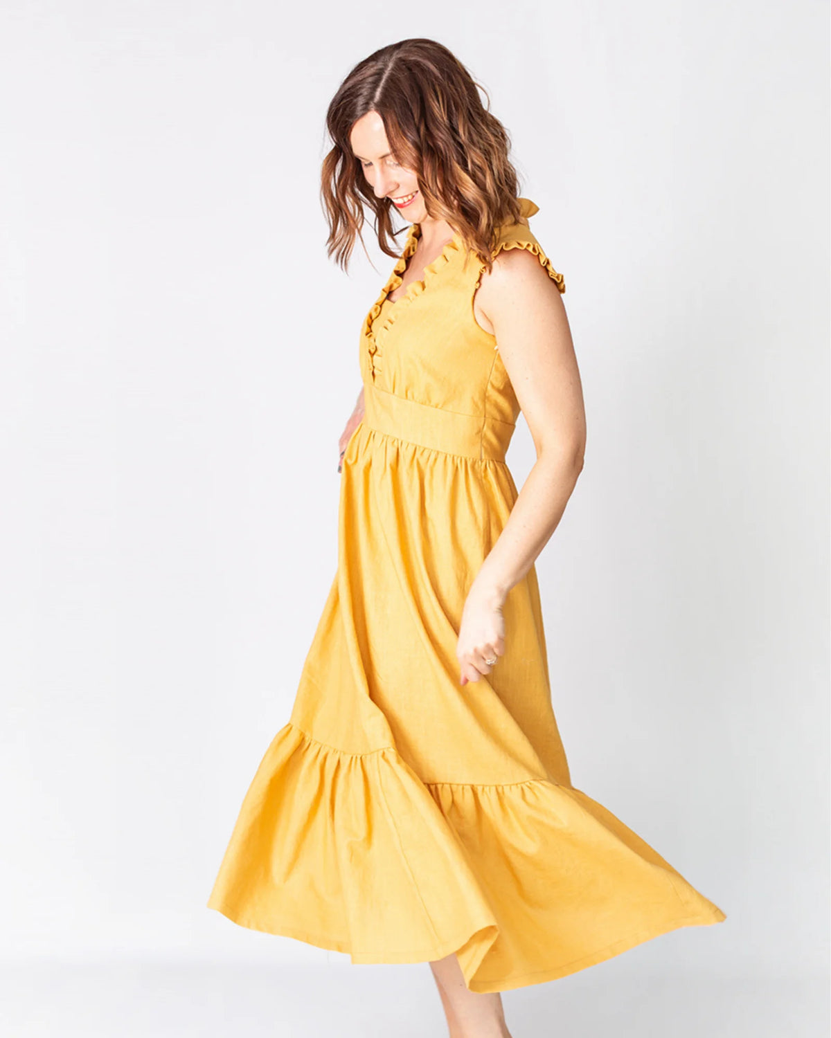 Rivelin Ruffle Dress - PDF Sewing Pattern