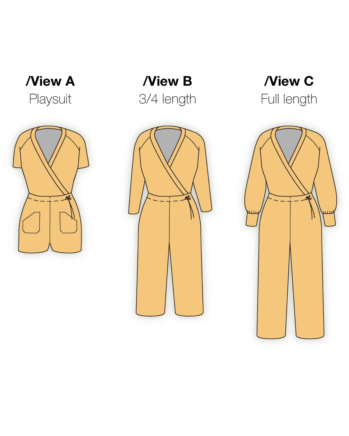 Rydal Jumpsuit, Sewing Pattern from IzzoSew Studio (PDF)